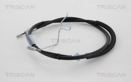 Трос ручного тормоза левый 1760mm Ford Transit 2.2D-3.2D 04.06- TRISCAN 8140161141