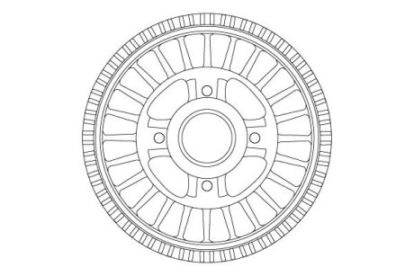 Гальмівний барабан TRW DB4557MR