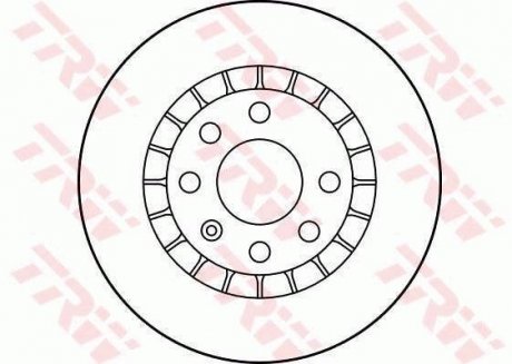 Гальмівний диск TRW DF1625