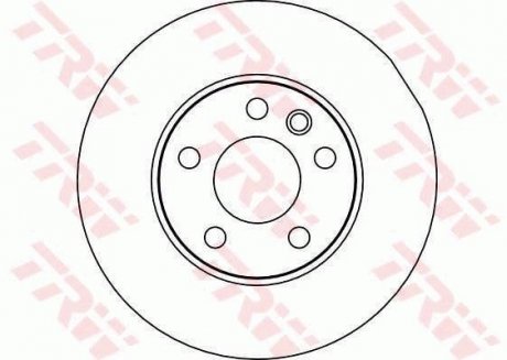 Гальмівний диск перед. Transporter (96-03) TRW DF2810