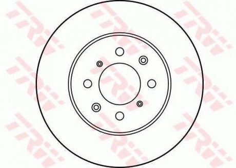 Диск тормозной TRW DF3021 (фото 1)