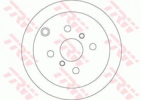 Гальмівний диск TRW DF4335