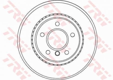 Гальмівний диск TRW DF4450