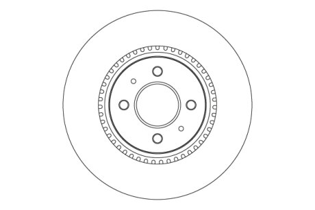 Гальмівний диск TRW DF6025