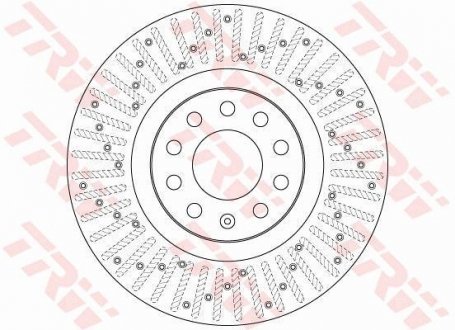 Тормозной диск TRW DF6189S (фото 1)