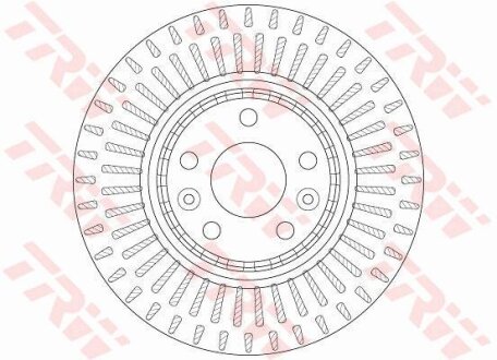 Гальмівний диск TRW DF6208S