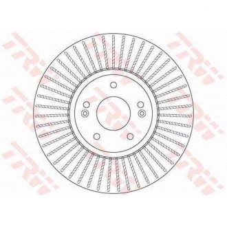 Диск гальмівний TRW DF6222