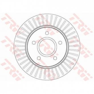 Диск гальмівний TRW DF6253S