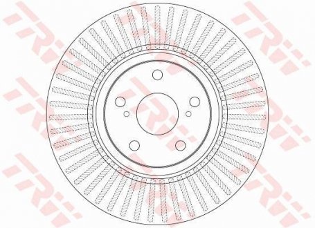 Гальмівний диск TRW DF6268