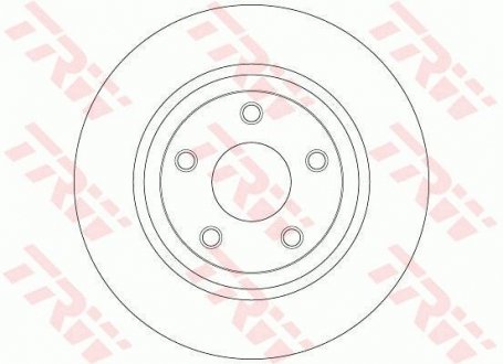 Гальмівний диск TRW DF6492