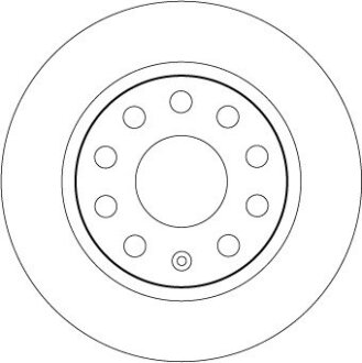 Гальмівний диск TRW DF6553