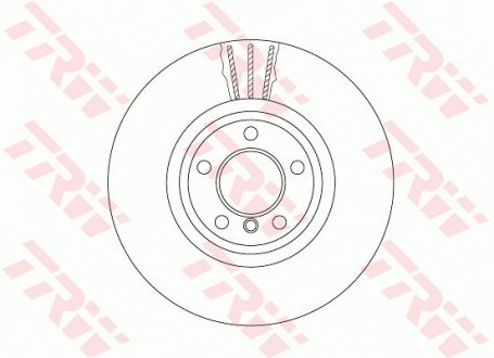 Диск гальмівний TRW DF6615S