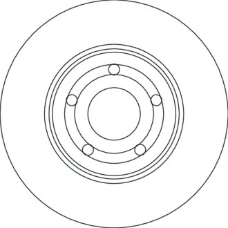 Гальмівний диск TRW DF6708