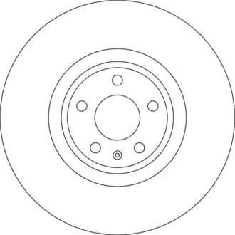 Гальмівний диск TRW DF6729S