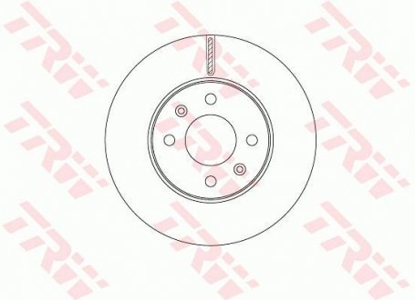 Гальмівний диск TRW DF6794 (фото 1)