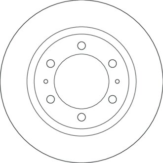 Гальмівний диск TRW DF6817S