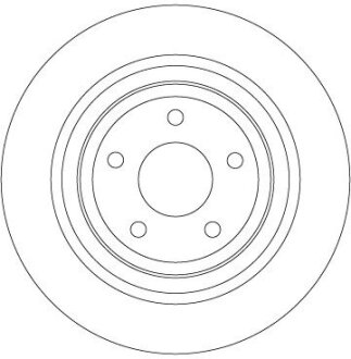 Гальмівний диск TRW DF6872