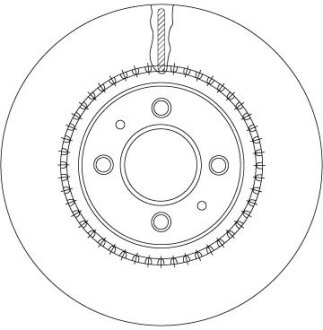 Гальмівний диск TRW DF6904