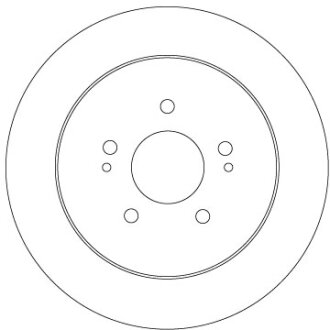 Гальмівний диск TRW DF6909