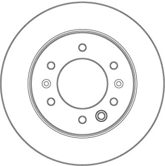Гальмівний диск TRW DF6961S