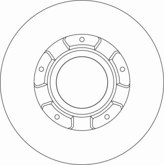 Гальмівний диск TRW DF6963S