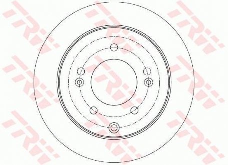 Диск гальмівний TRW DF7819