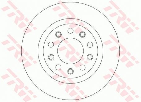 Гальмівний диск TRW DF8070