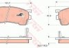 Комплект гальмівних колодок, дискове гальмо TRW GDB1139 (фото 1)