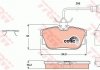 Гальмівні колодки зад. T4 98-03 (з датчиком) (94.8x51mm) TRW GDB1326 (фото 1)