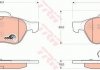 Комплект гальмівних колодок, дискове гальмо TRW GDB1540 (фото 1)