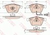 Комплект гальмівних колодок, дискове гальмо TRW GDB1616 (фото 1)