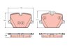 Комплект гальмівних колодок, дискове гальмо TRW GDB2419 (фото 1)