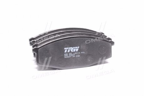 Колодки тормозные TRW GDB251