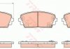 Комплект гальмівних колодок, дискове гальмо TRW GDB3535 (фото 1)