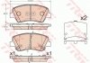 Комплект тормозных колодок из 4 шт. дисков TRW GDB3552 (фото 1)