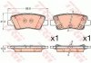 Комплект тормозных колодок из 4 шт. дисков TRW GDB3594 (фото 2)