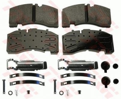 Комплект гальмівних колодок, дискове гальмо TRW GDB5093
