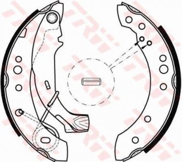 Колодки тормозные TRW GS8467