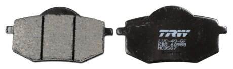 Колодки тормозные TRW MCB587