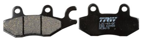 Колодки тормозные TRW MCB615