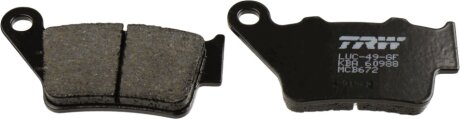 Колодки тормозные TRW MCB672