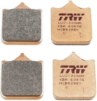 Колодки тормозные TRW MCB829SV