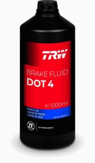 Жидкость тормозов. DOT4 1л (выр-во) TRW PFB401SE