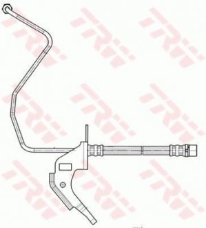 Гальмівний шланг TRW PHD563