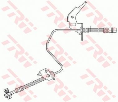 Шланг тормозной TRW PHD567