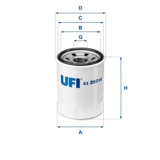 Масляний фільтр UFI 23.260.00