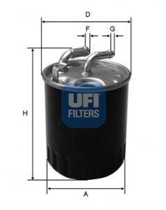 ФИЛЬТР ТОПЛИВНЫЙ UFI 24.077.00