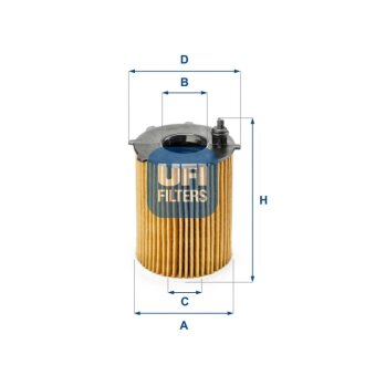 ФИЛЬТР МАСЛЯНЫЙ UFI 25.187.00