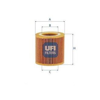 Фільтр масляний UFI 25.232.00