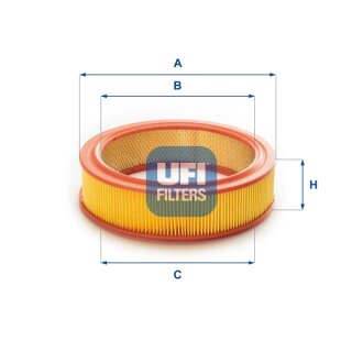 Повітряний фільтр UFI 27B5000